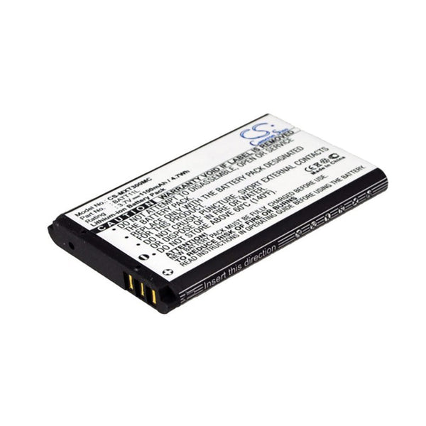 Replacement for ViviCam XO29 Battery 1100mAh