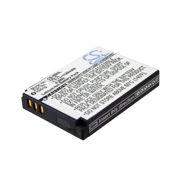 Replacement for NB-5L Battery 1120mAh