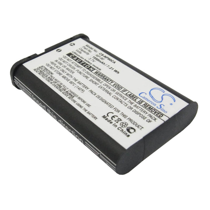 Replacement for Exilim EX-FH100 Battery 1950mAh-2