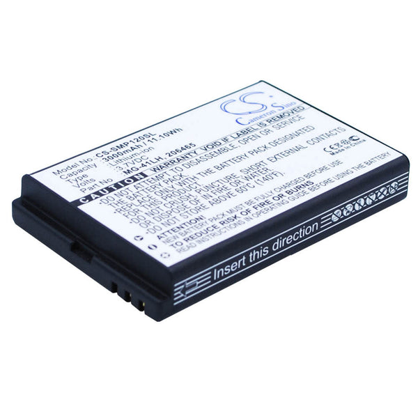 Replacement for 206465 Battery 3000mAh
