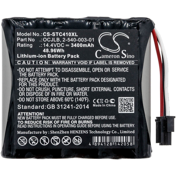 Replacement for OCJLB Battery 3400mAh-3