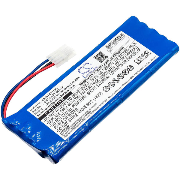 Replacement for Outcast ICO410-4n Battery 2000mAh