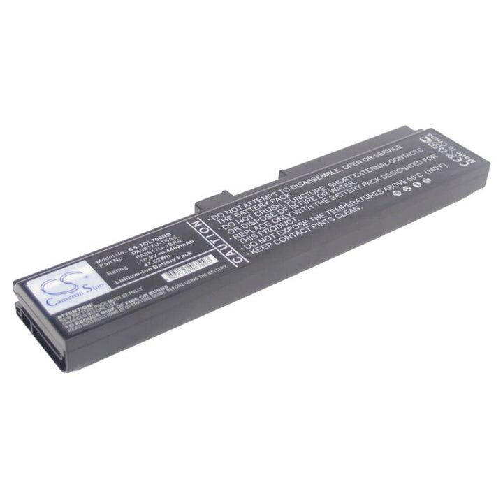 Replacement for Satellite L755-S5216 Battery 4400mAh-4