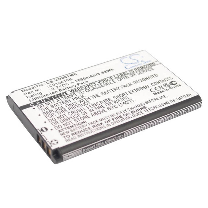 Replacement for ContourHD 1300 Battery 1050mAh